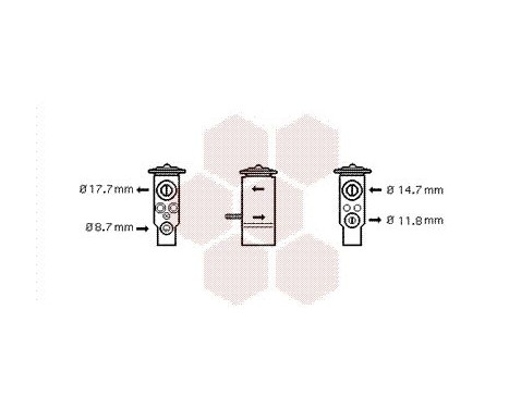 Expansion Valve, air conditioning, Image 2