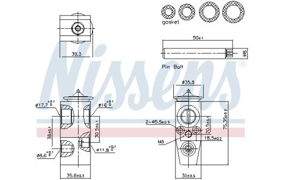 Expansion valve, air conditioning