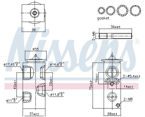 Expansion valve, air conditioning
