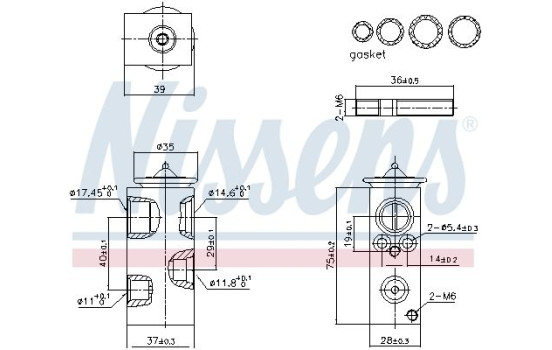 Expansion valve, air conditioning