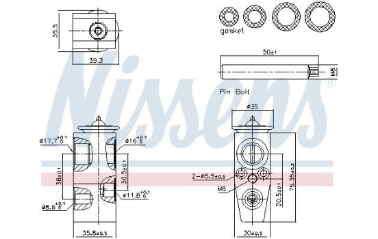 Expansion valve, air conditioning