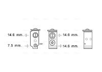Expansion Valve, air conditioning