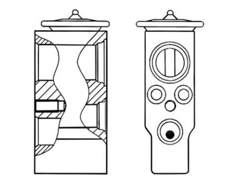Expansion valve, air conditioning