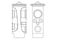 Expansion valve, air conditioning