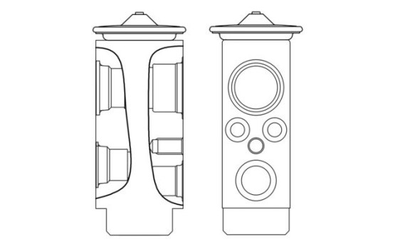 Expansion valve, air conditioning