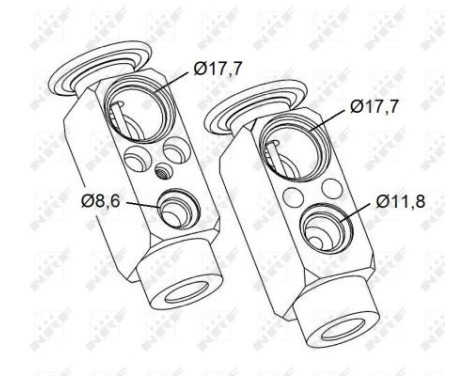 Expansion valve, air conditioning, Image 2