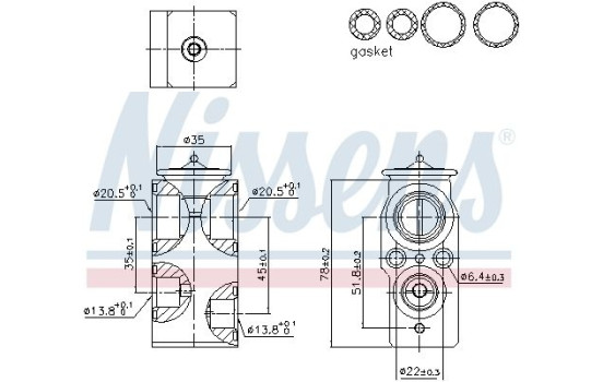 Expansion valve, air conditioning