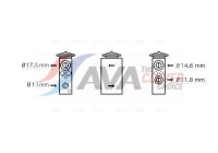 Expansion valve, air conditioning