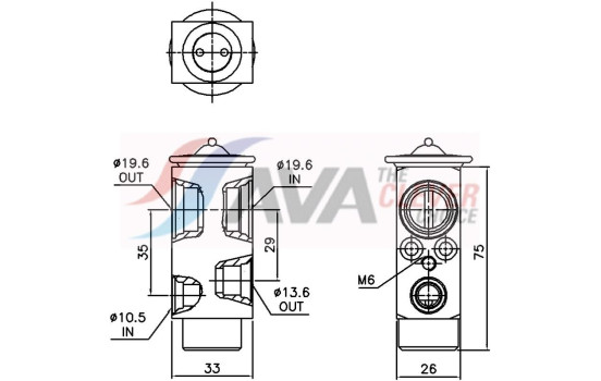 Expansion valve, air conditioning