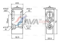 Expansion valve, air conditioning