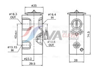 Expansion valve, air conditioning