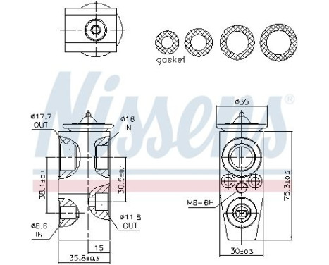 Expansion valve, air conditioning