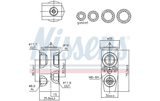 Expansion valve, air conditioning