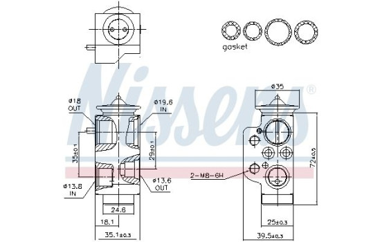Expansion valve, air conditioning