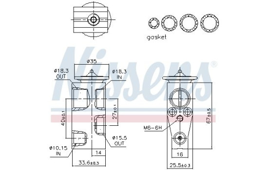 Expansion valve, air conditioning