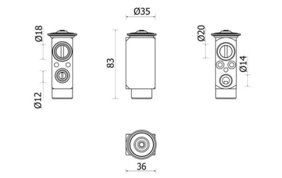 Expansion valve, air conditioning