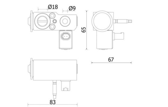 Expansion valve, air conditioning