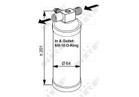 Dryer, air conditioning 33059 NRF