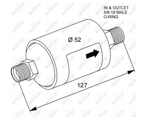Dryer, air conditioning 33115 NRF, Image 5