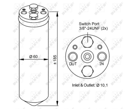 Dryer, air conditioning 33184 NRF