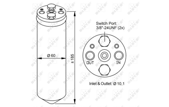 Dryer, air conditioning 33184 NRF