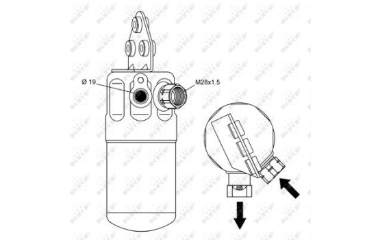 Dryer, air conditioning 33236 NRF, Image 5