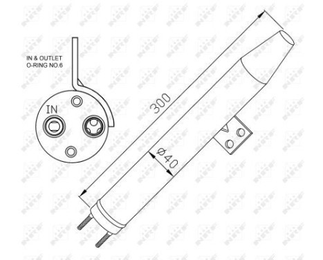 Dryer, air conditioning 33306 NRF, Image 5