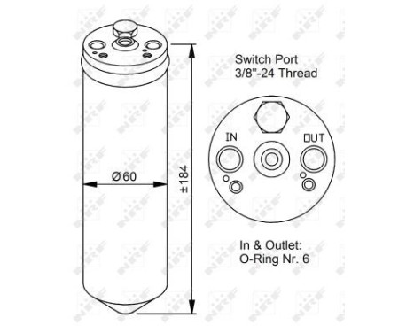 Dryer, air conditioning EASY FIT 33028 NRF, Image 5