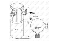Dryer, air conditioning EASY FIT 33065 NRF