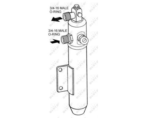 Dryer, air conditioning EASY FIT 33103 NRF, Image 5