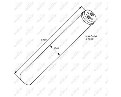 Dryer, air conditioning EASY FIT 33118 NRF, Image 3