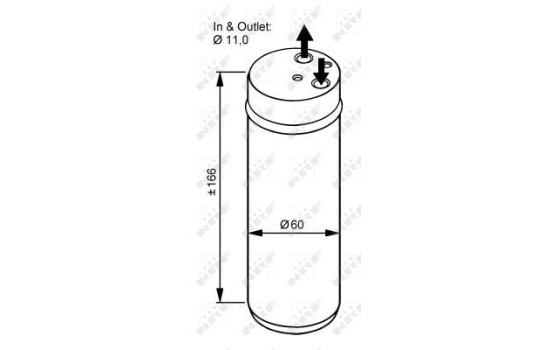 Dryer, air conditioning EASY FIT 33120 NRF