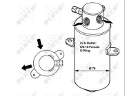 Dryer, air conditioning EASY FIT 33165 NRF