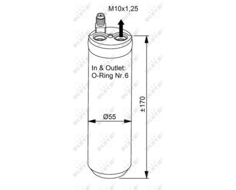 Dryer, air conditioning EASY FIT 33206 NRF, Image 5