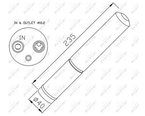 Dryer, air conditioning EASY FIT 33225 NRF
