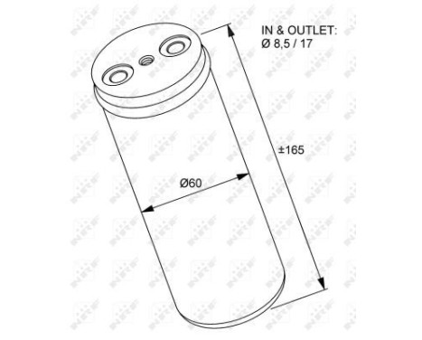 Dryer, air conditioning EASY FIT 33233 NRF