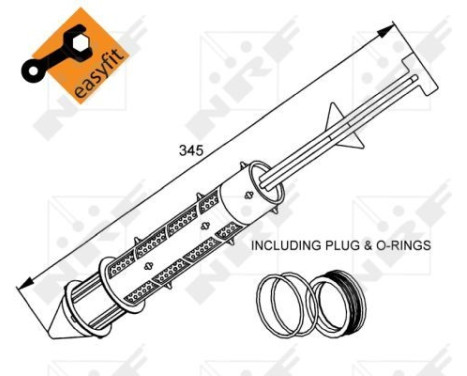 Dryer, air conditioning EASY FIT 33299 NRF, Image 6