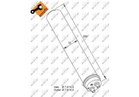 Dryer, air conditioning EASY FIT 33300 NRF