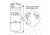 Dryer, air conditioning EASY FIT 33329 NRF