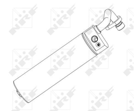 Dryer, air conditioning EASY FIT 33367 NRF, Image 5