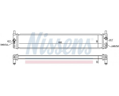 Cooler, drive battery 646882 Nissens