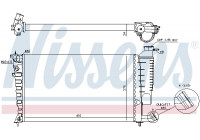 Cooler, engine cooling - Original 61318A Nissens