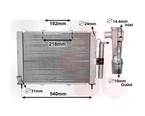 Cooler Module 4300M497 International Radiators