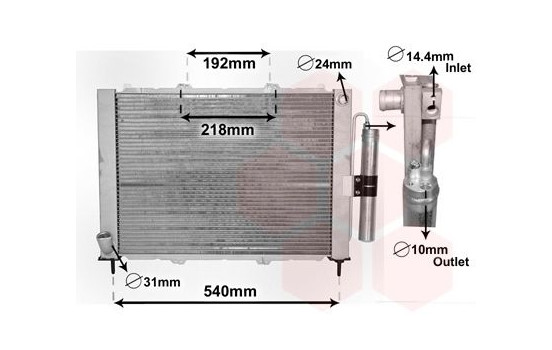 Cooler Module 4300M497 International Radiators