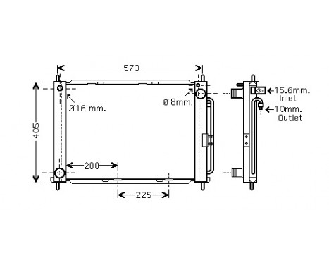 Cooler Module 4300M499 International Radiators, Image 2