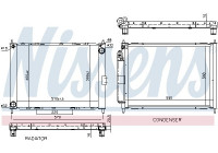 Cooler Module 68757 Nissens