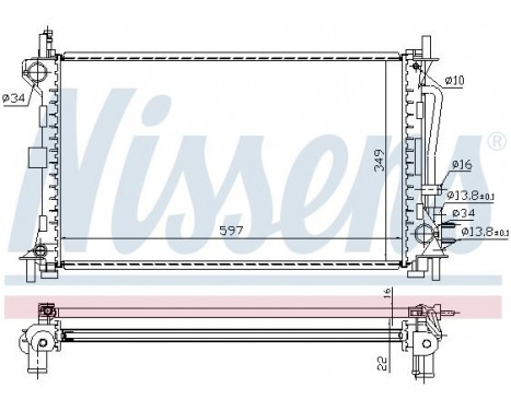 Cooler Module 69244 Nissens