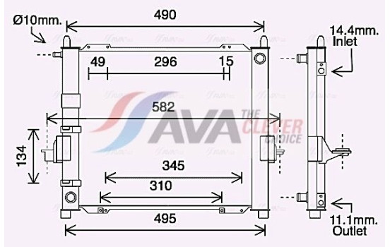 Cooler Module RTM632 Ava Quality Cooling