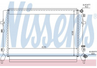 Low Temperature Cooler, intercooler 65294 Nissens