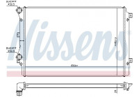 Low Temperature Cooler, intercooler 65339 Nissens
